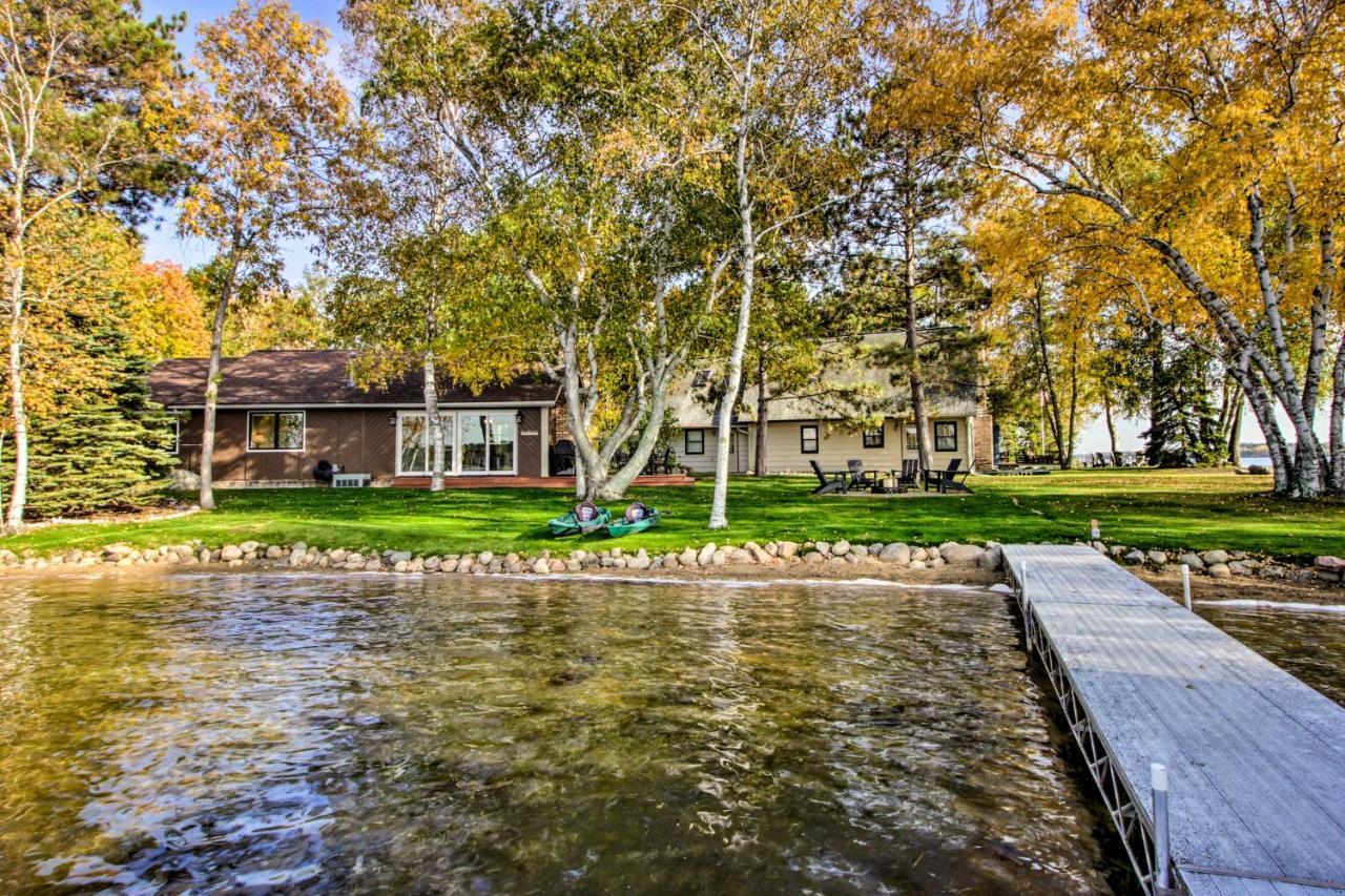 Pelican Lake Getaway On Stunning Peninsula! Pequot Lakes 외부 사진